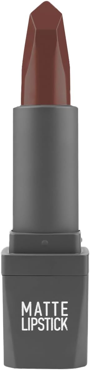 Yoğun Renk Veren Uzun Süre Kalıcı Nemlendirici Kadifemsi Mat Ruj - Matte Lipstick 413 Dusty Plum