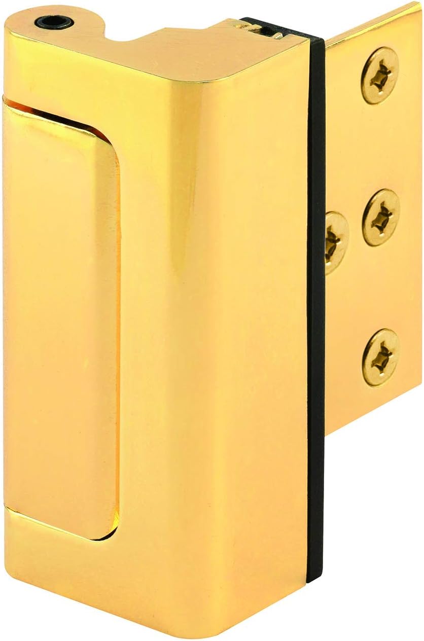 Defender Security U 11442 Kapı Takviye Kilidi - Evinize Ekstra, Yüksek Güvenlik Katın ve İzinsiz Girişi Önleyin - 7,62 cm Durdurma, Alüminyum Yapı