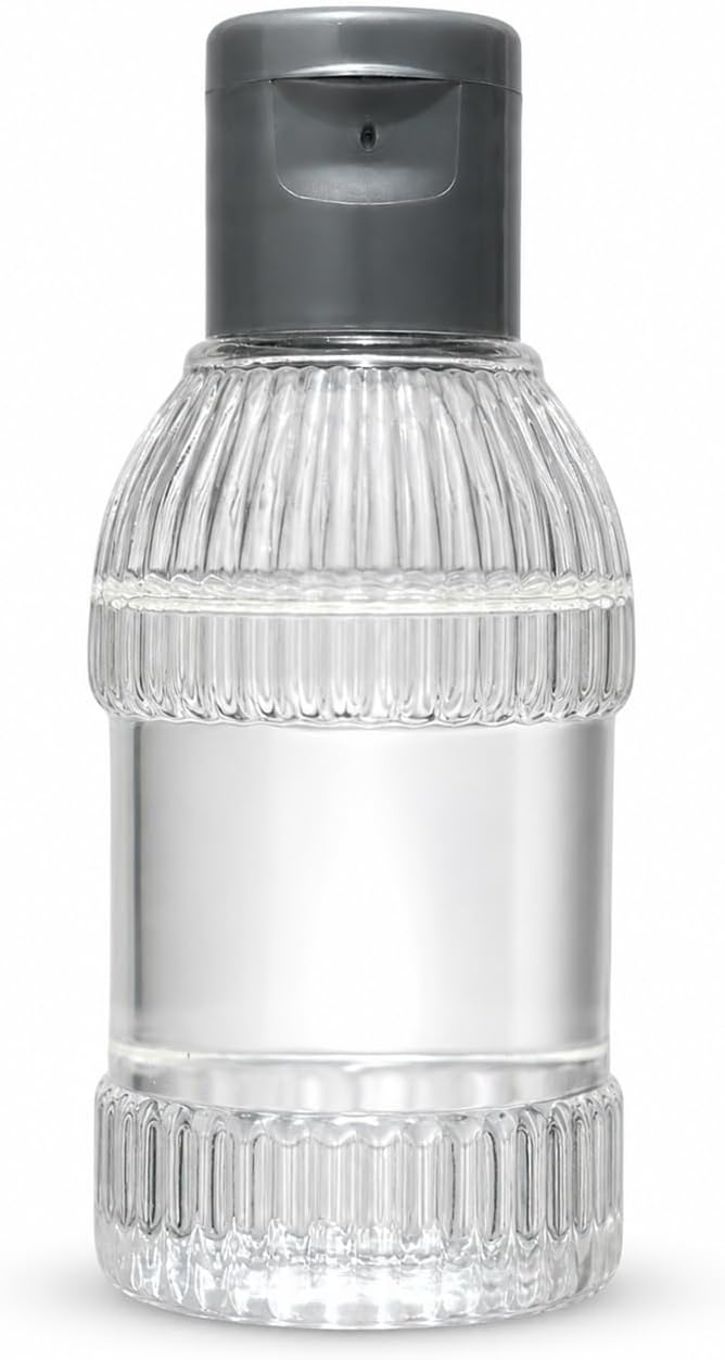 50 Adet 30 ML Boş Plastik Şişe OM23 Gri Kapak