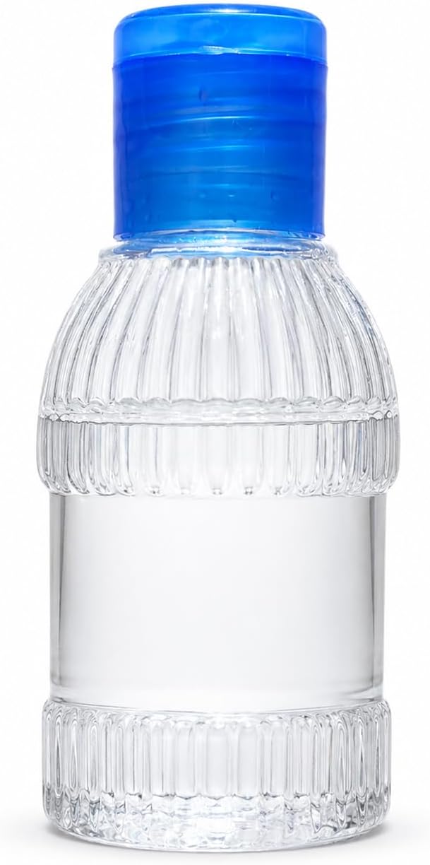 50 Adet 30 ML Boş Plastik Şişe OM23 Mavi Kapak