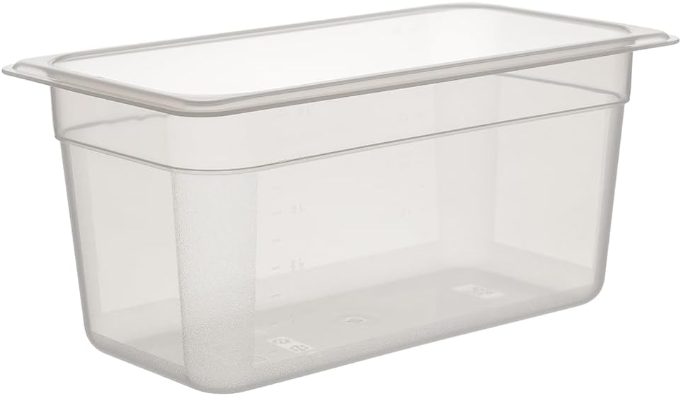 1/3 Dikdörtgen PP Gastronom Küvet Gövde 325x176x150