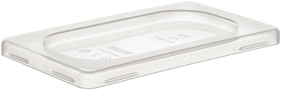 1/9 Dikdörtgen PP Gastronom Küvet Kilitli Kapak 176x108x10