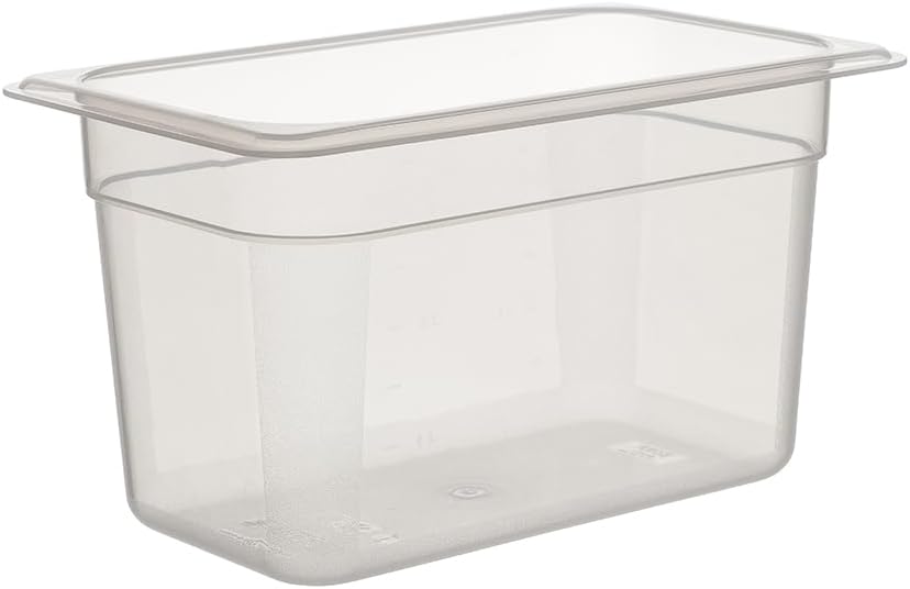 1/4 Dikdörtgen PP Gastronom Küvet Gövde 265x162x150