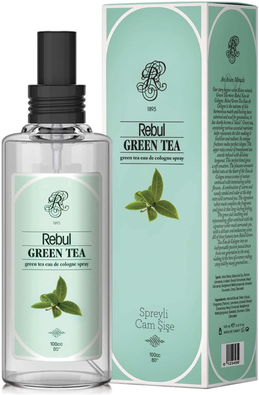 Yeşil Çay Eau De Cologne 125 ml Kutulu