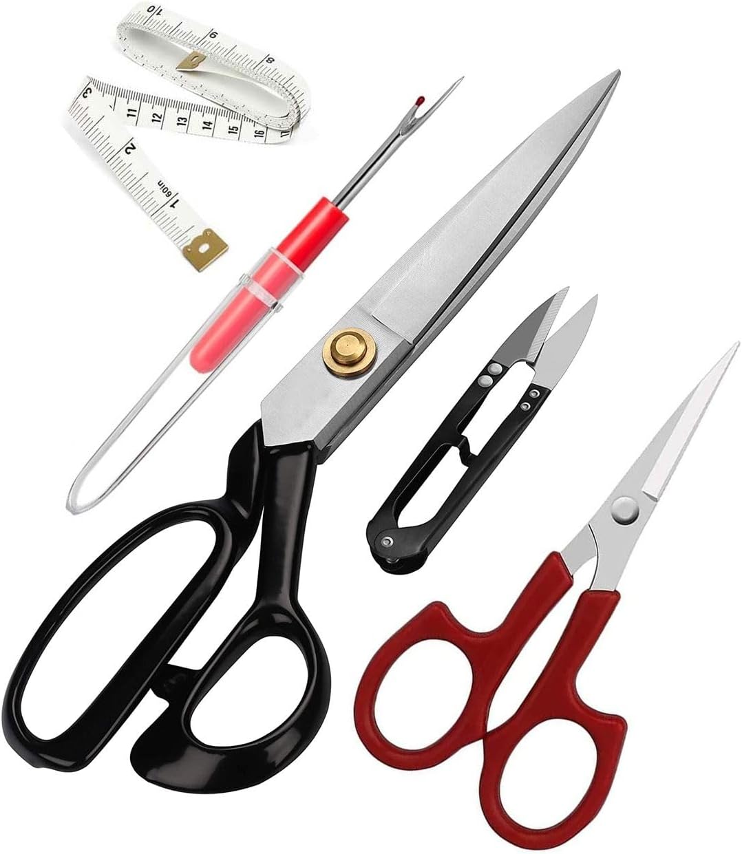 Çelik Profesyonel Kumaş Kesim Makası Set 8 No 20CM