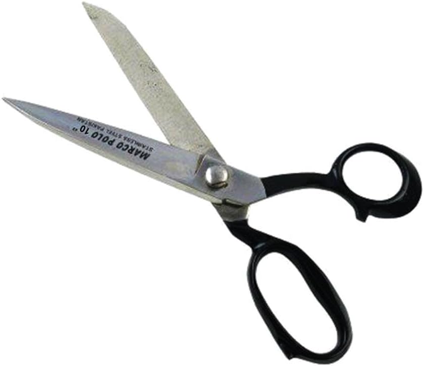 Royalux Marco Polo 10%100 Çelik Profesyonel Terzi Makası 24.5 cm Tam Boy