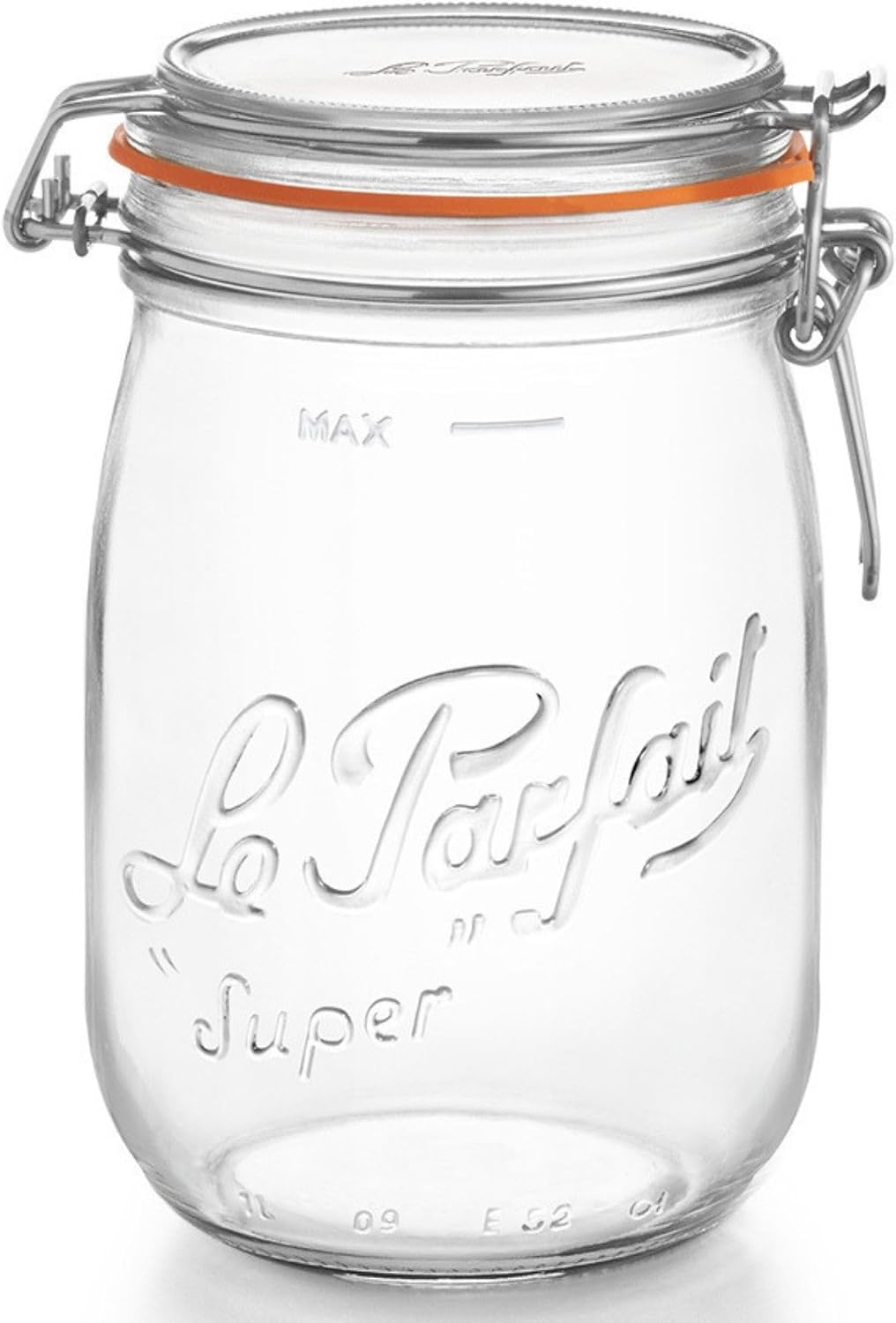Super Cam Kavanoz 1L (6 Adet) – Hermetik Kapaklı Fransız Konserve & Fermentasyon Kavanozu – Turşu, Kefir, Yoğurt, Sos ve Saklama İçin