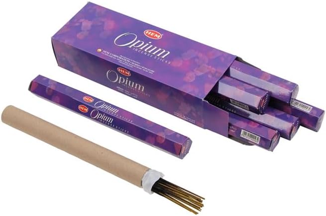 Hem Precious Opium Çubuk Tütsü - Afyon Çiçeği Kokusu (20 Adet)