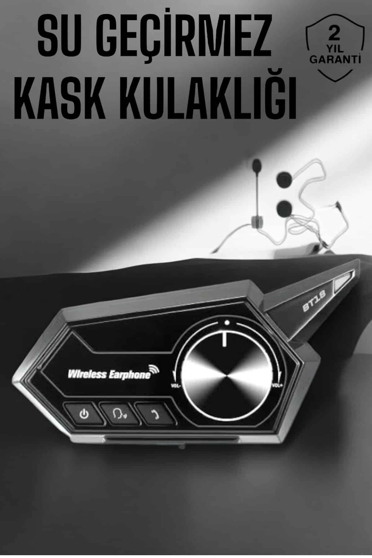 Motorcu Kulaklığı Kask Kulaklığı ANC Özelliği Sesli Görüşme Özelliği