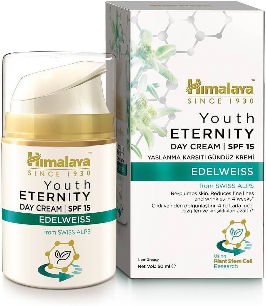 Since 1930 Youth Eternity Yaşlanma Karşıtı Gündüz Kremi 50 ml, Nemlendirici, Dolgunlaştıcı, SPF 15, Yağsız