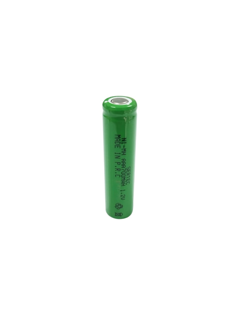 1.2V 700 Mah - AAA - Ni-MH Şarjlı Pil - (Başsız / Flat Head)