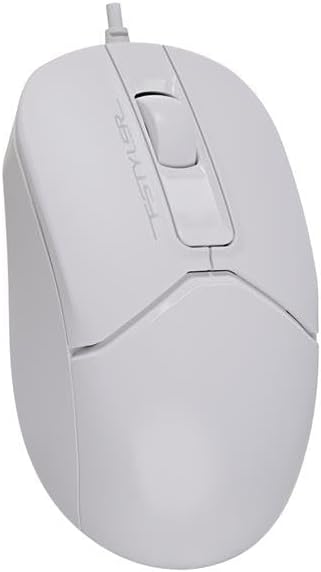 A4 Tech FM12 Fstyler USB Optik 1200DPI Mouse, 4 Yönlü, Beyaz