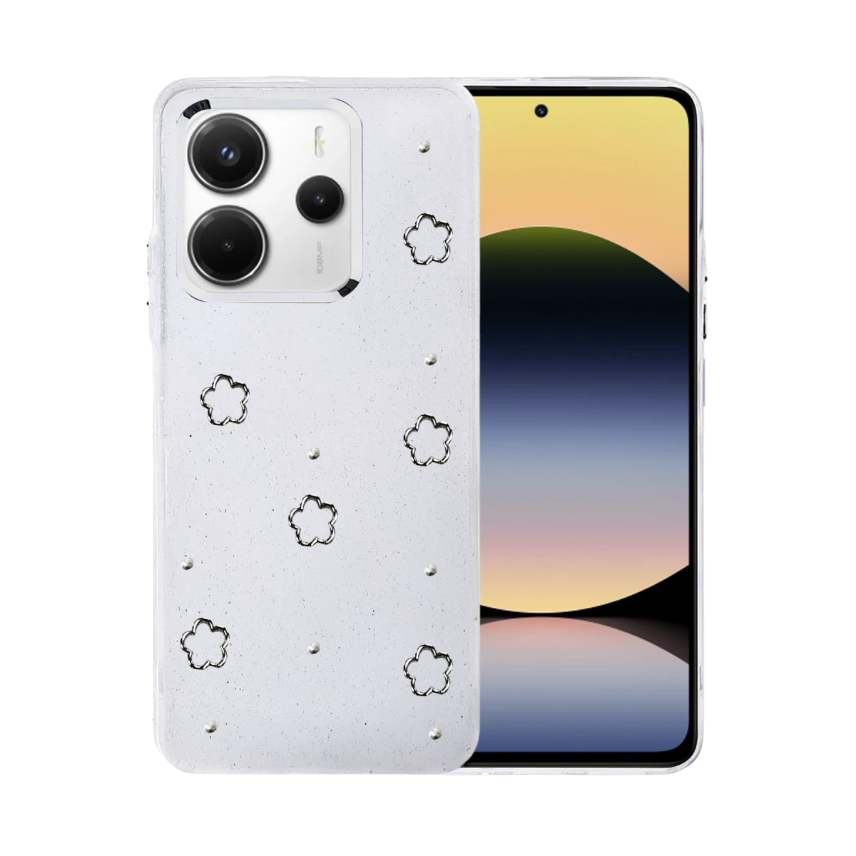 Xiaomi Redmi Note 14 4G Fiyonk Desenli Kapak - Desen 2