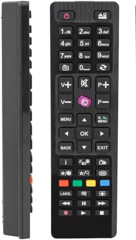Vestel Seg Techwood Regal Finlux Mor Tuşlu Lcd Led Smart Tv Kumandası
