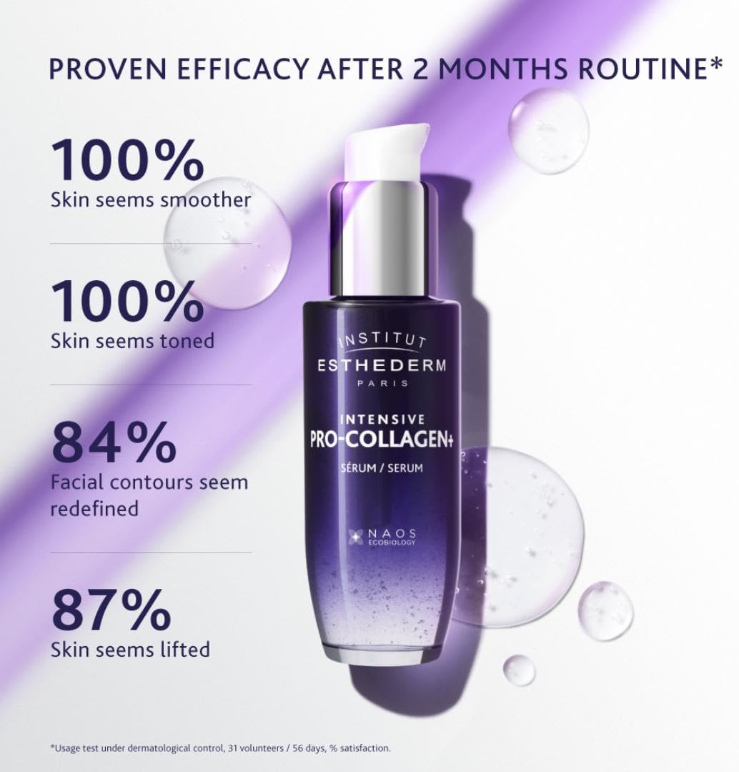 INSTITUT ESTHEDERM PARIS Intensive Pro-Collagen+ Serum Yaşlanma ve Kırışıklık Karşıtı Lifting Etkili Sıkılaştırıcı Serum 30 ml