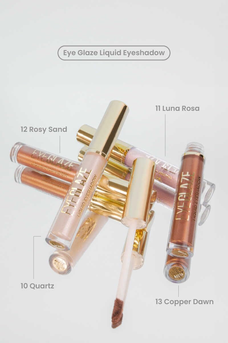 Eye Glaze Liquid Eyeshadow No: 12 Rosy Sand - Mat Likit Far