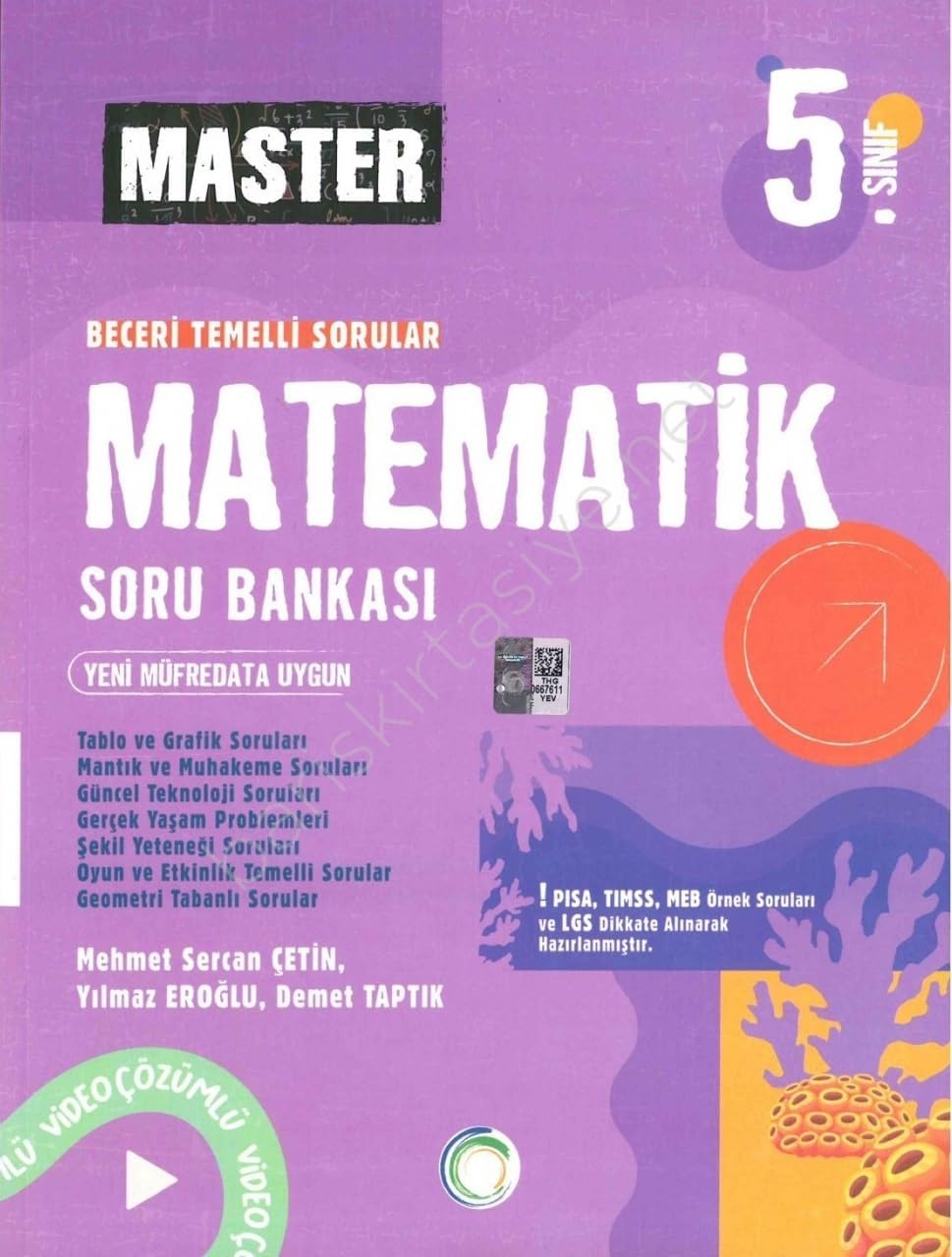 5. Sınıf Master Matematik Soru Bankası