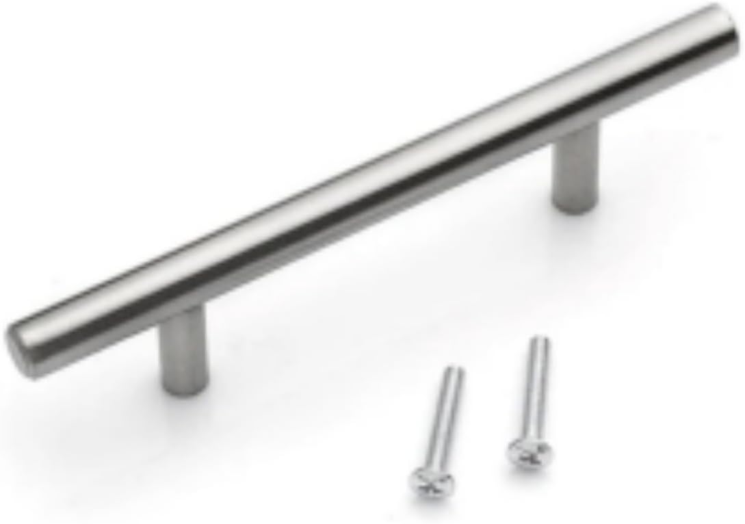 Paslanmaz Metal Kulp, Inox Dolap Çekmece Mobilya Kulbu, TV Ünitesi Yatak Odası Vestiyer Mutfak için (160 mm)