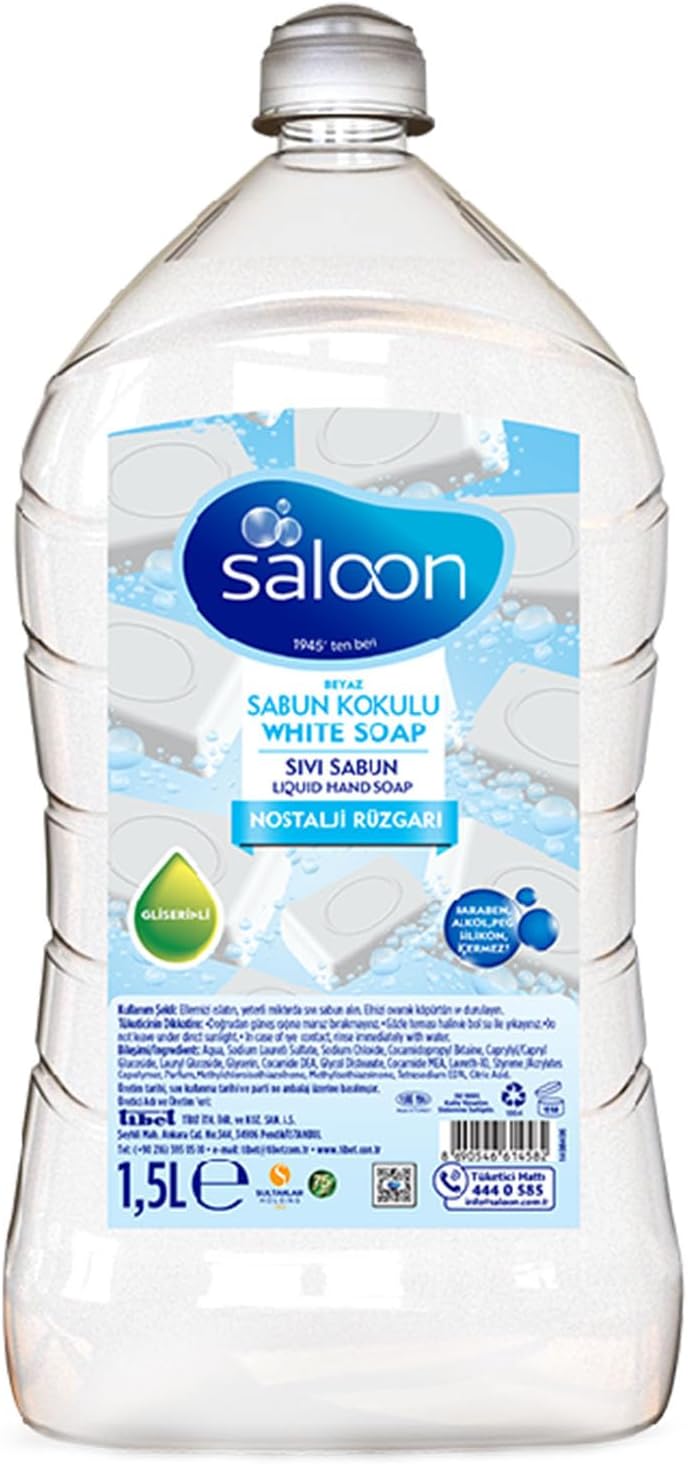 Sivi Sabun Beyaz Sabun Kokulu 1,5
