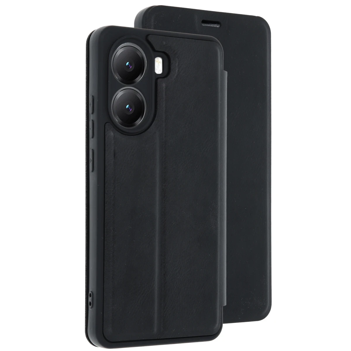 Xiaomi Poco X7 Pro Kılıf Flip Cover - Siyah