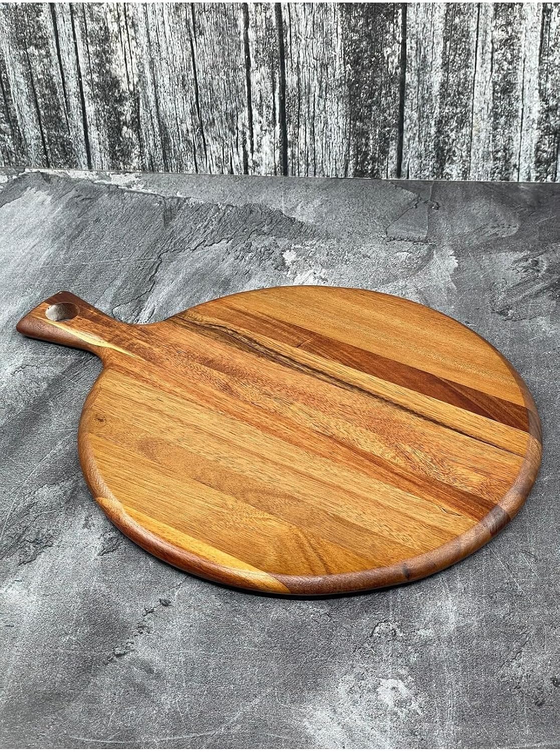 Akasya Sunum Servis Tabağı Kesme Tahtası Tabak 40 * 31cm
