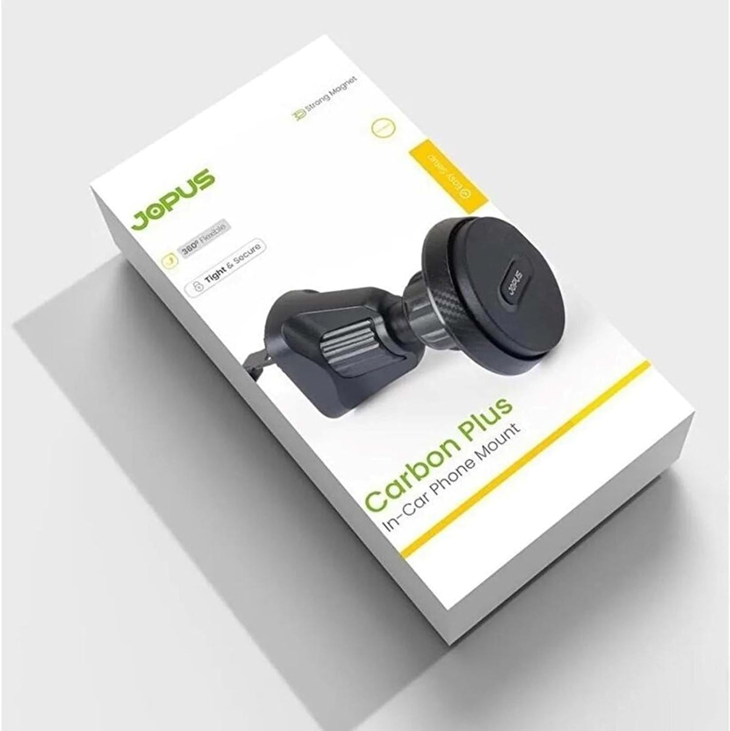Carbon Plus Peteğe Takılan Sıkıştırmalı Mıknatıslı Telefon Tutucu JO-AT108