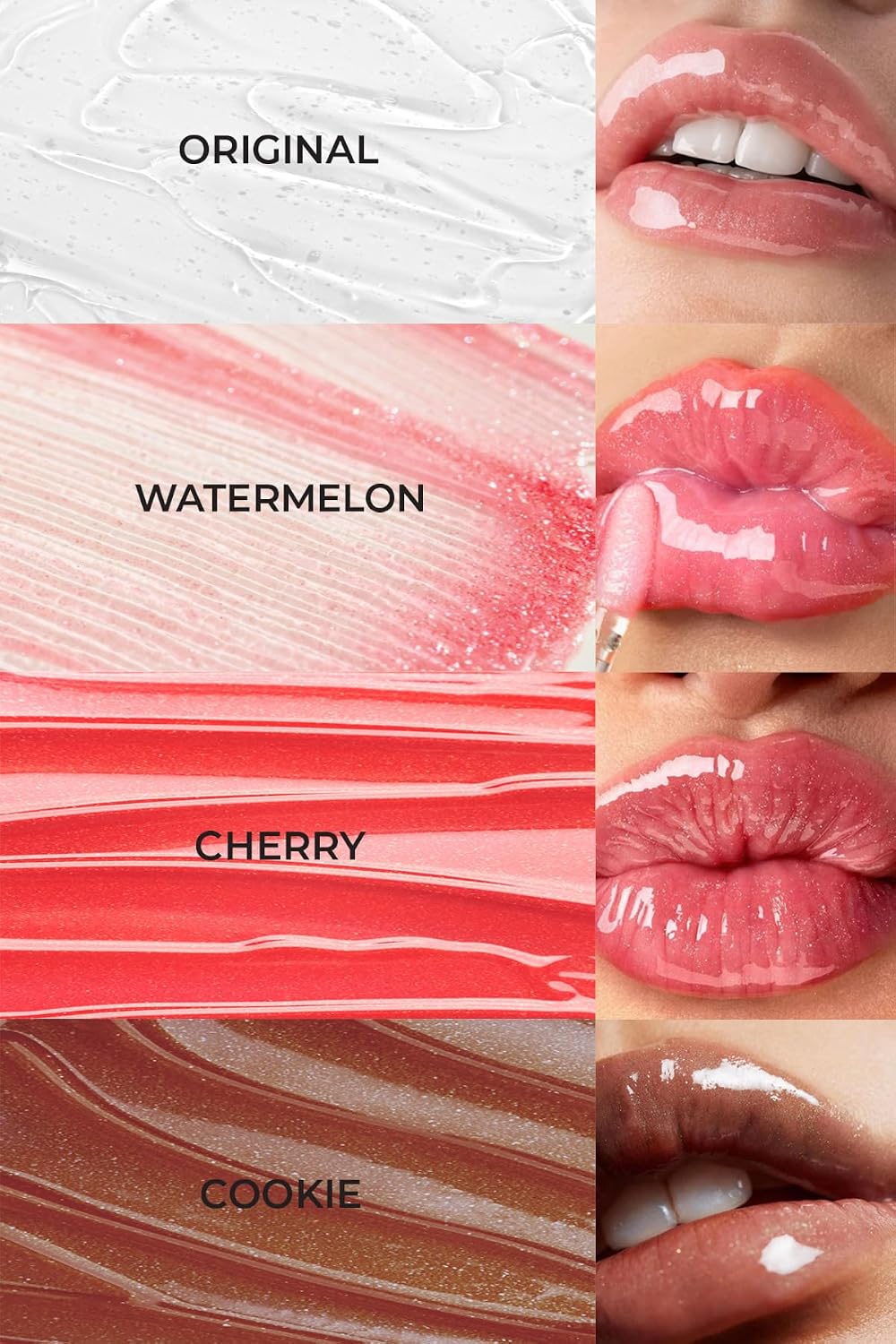 Cherry Lip Oil Gloss Dolgunlaştırıcı Efekt Nemlendirici, Parlatıcı Simli Dudak Yağı 5 ml, Kiraz