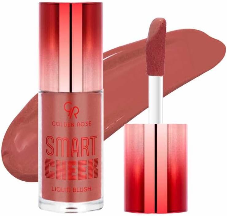 Smart Cheek Liquid Blusher No: 109 Işıltılı Gül Kurusu - Cam Cilt Görünümü Veren Likit Allık
