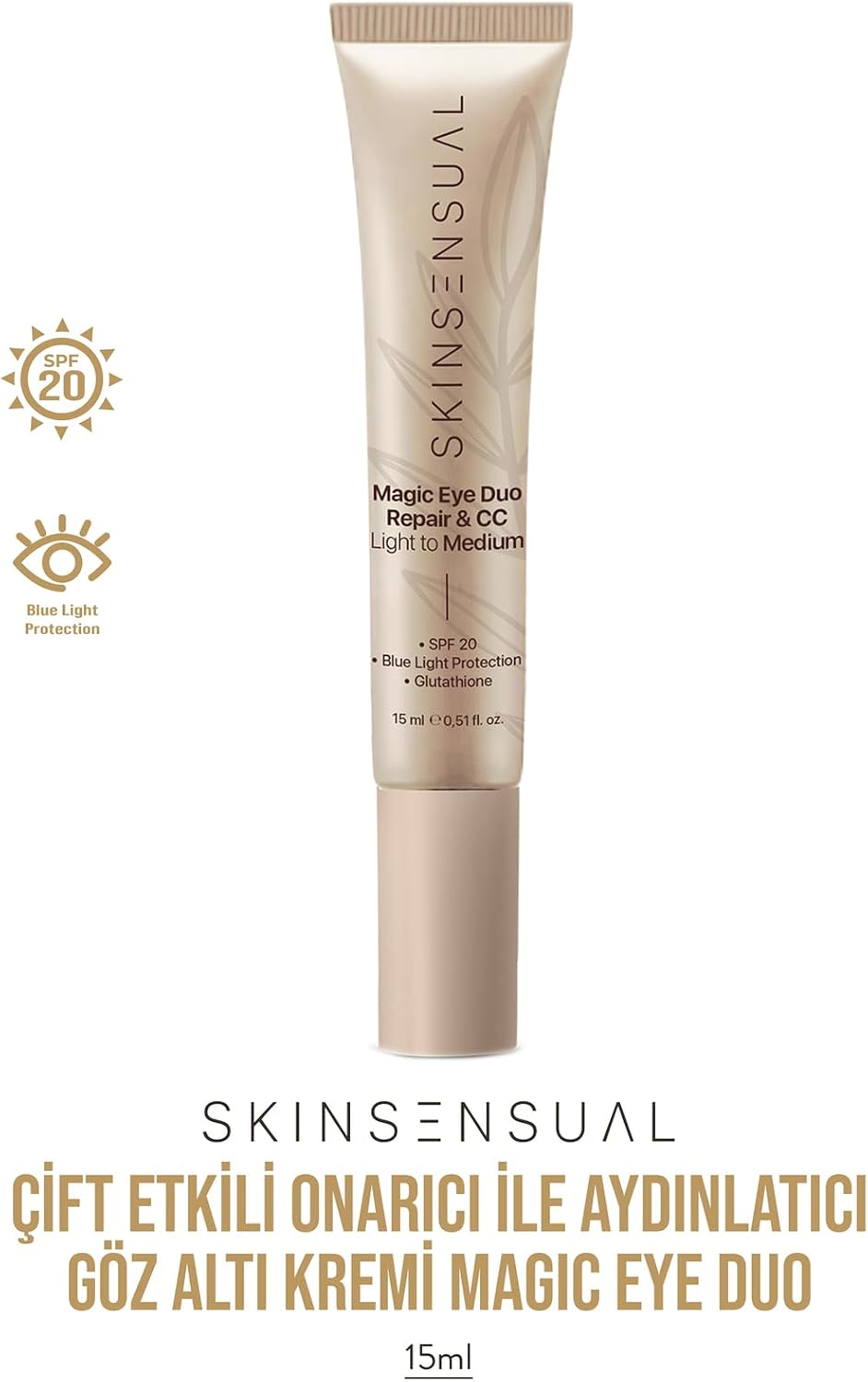 Magic Eye Duo Repair & CC Göz Altı Kapatıcısı 15 ml | Onarıcı & Aydınlatıcı | Light to Medium
