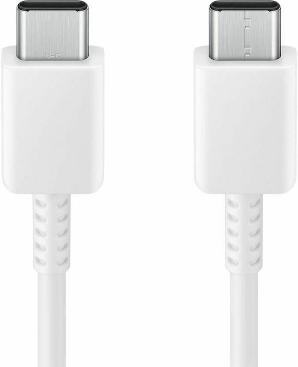 EP-DX310 USB Type-C - USB Type-C kablo, veri kablosu, şarj kablosu, 1,8 m, 3 A, beyaz