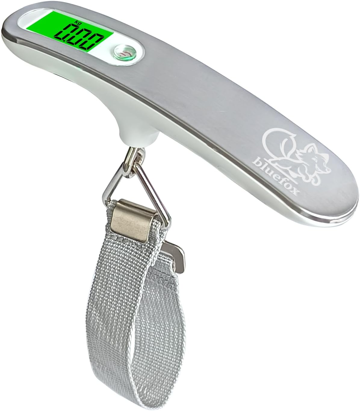 Dijital Bagaj Tartısı - 50kg/110lb Kapasiteli, Dara Fonksiyonlu, Arkadan Aydınlatmalı LCD Ekran, Çoklu Ağırlık Birimi Seçenekleri, Taşınabilir & Ergonomik Tasarım