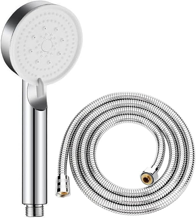 5 Fonksiyonlu Ayarlanabilir Yüksek Basınçlı Masaj Etkili Duş Seti, Turbo Fan Lite Duş Seti Chrome