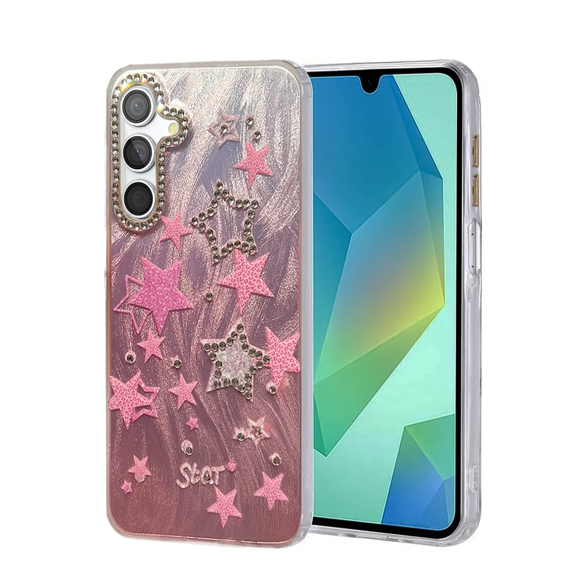 Samsung Galaxy A14 4G Kılıf Blade Aynalı Desenli Kapak - Desen 7