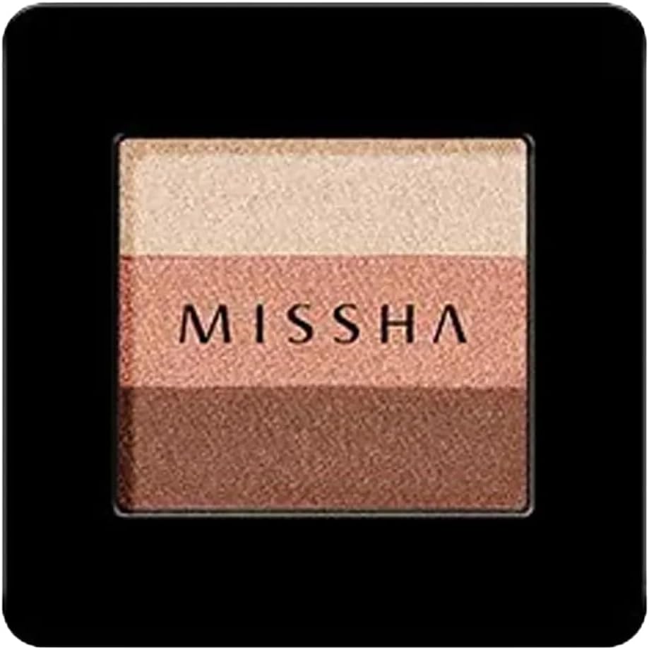 Yumuşak Dokulu, Dökülme Yapmayan 3 Renkli Göz Farı Triple Shadow (No.14 Dewy Apricot)