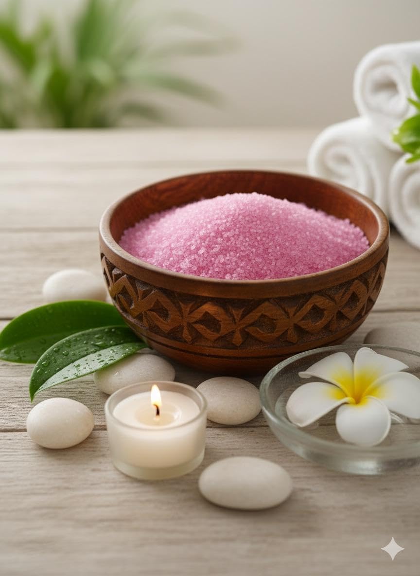 Pink Dream Manikür Pedikür Spa Banyo Tuzu 1000gr (EPSOM SALT)