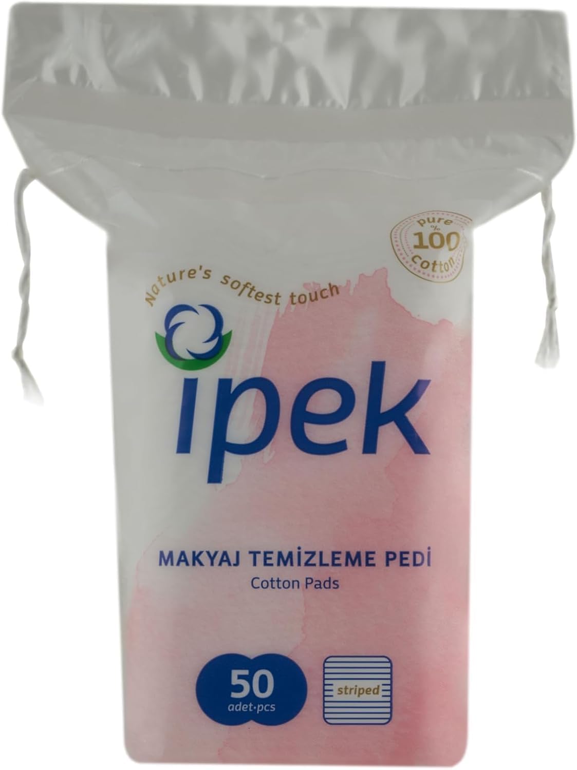 İpek Kare Makyaj Temizleme Pedi 50 Adet