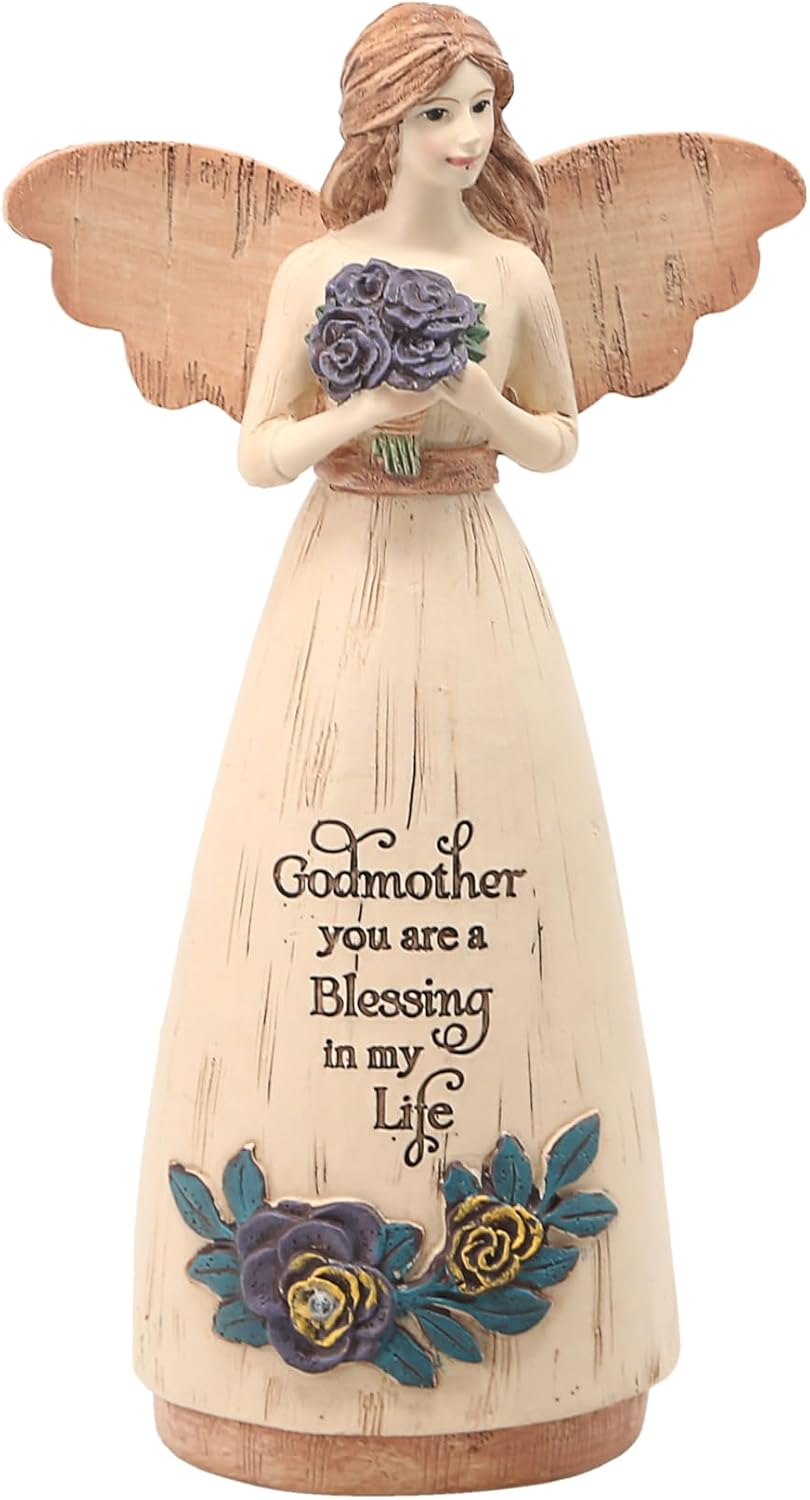 41071 Gute mit Sentiment Engel Figur, 15,2 cm