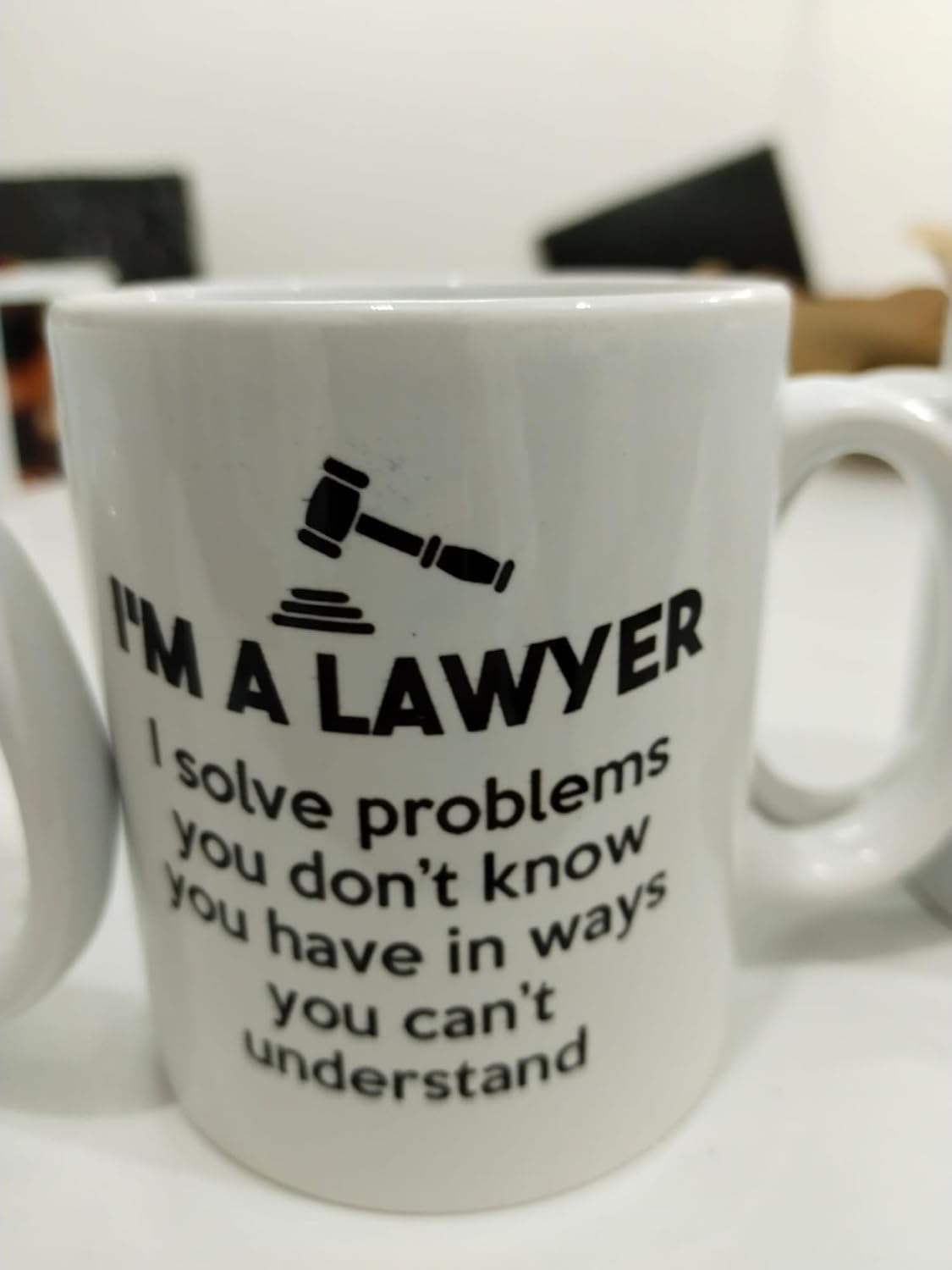 I'm a Lawyer Kupa - Avukat Komik Seramik Bardak Hukuk Hediyesi 325ml