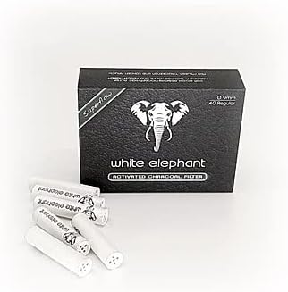 WhiteElephant Aktifkarbon Filtre 9mm 40lı