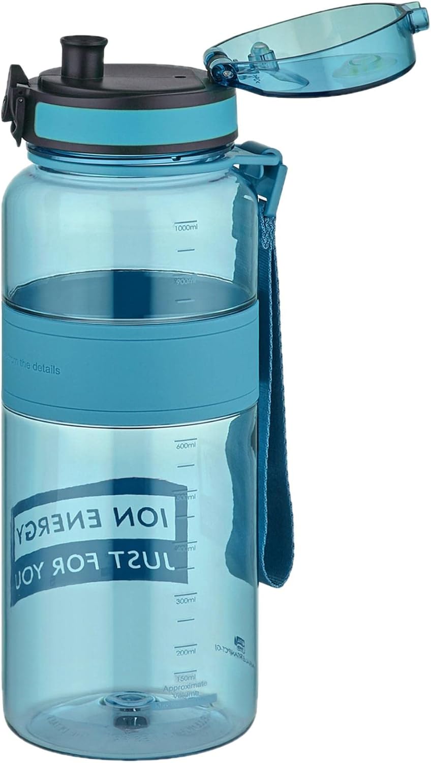 Tritan Su Matarası 1000ml 1 Litre Büyük Boy Yenilenen Renkler