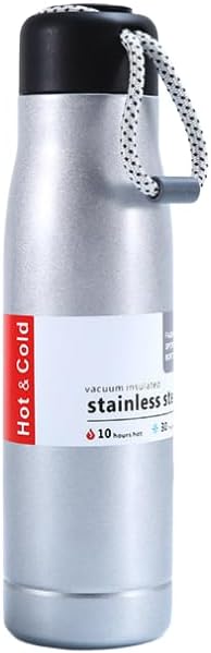 Çelik İçli Termos 550 Ml Gri Skm015