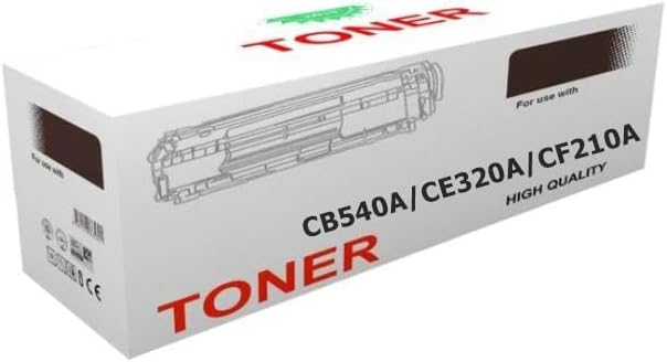 HP UYUMLU CB540A/CE320A/CF210A Çipli Siyah Muadil Toner