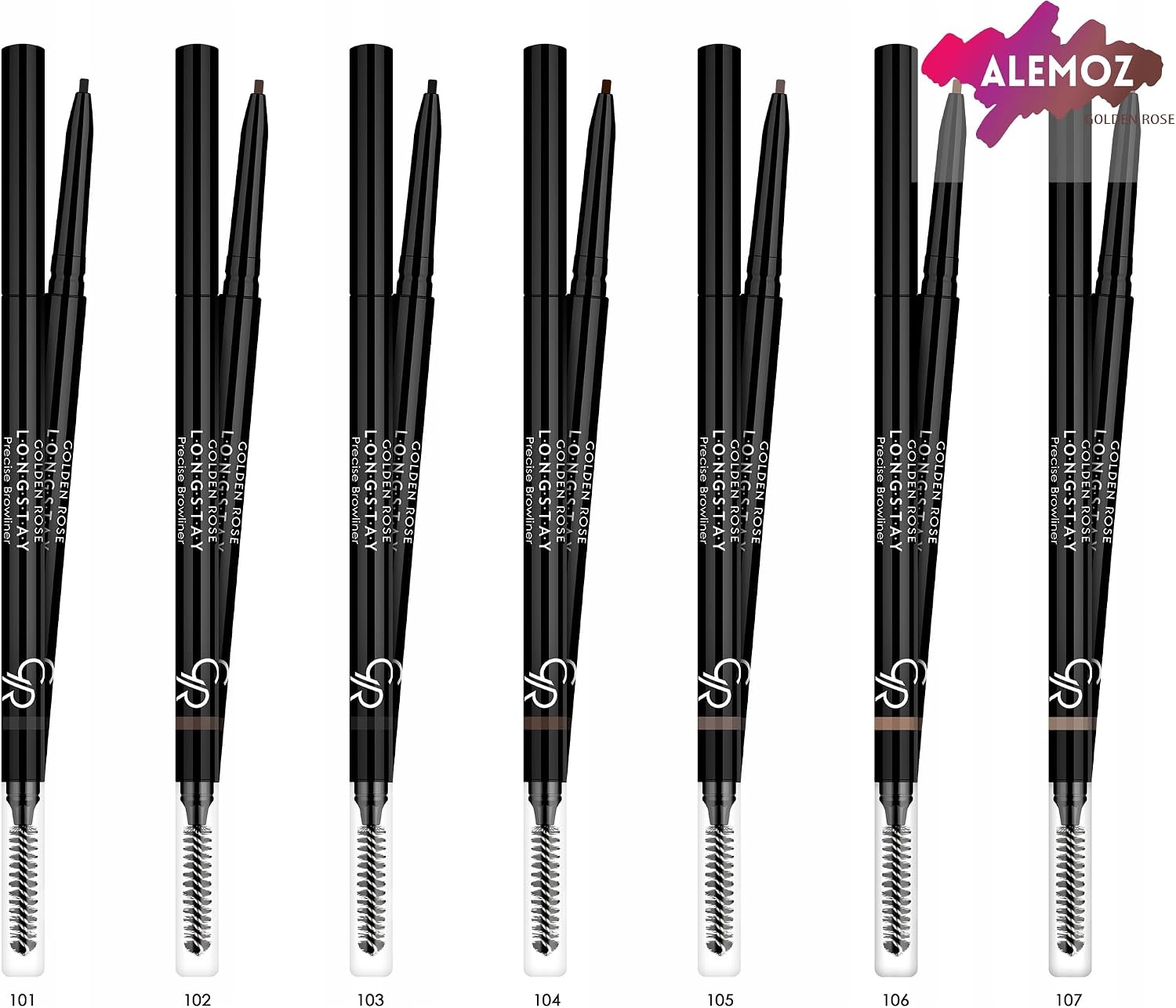 Longstay Precise Browliner No: 102 - Asansörlü Suya Dayanıklı Kaş Kalemi