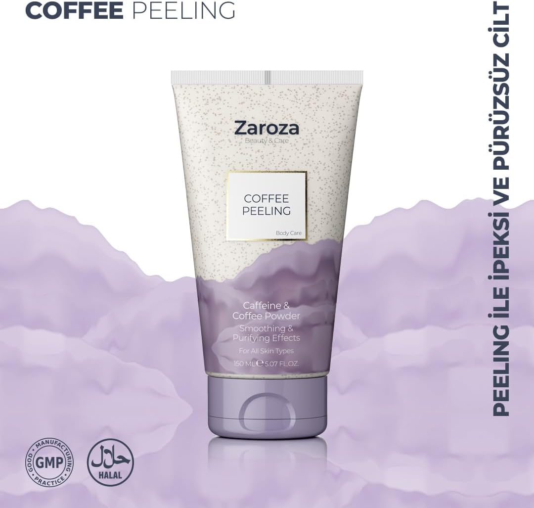 Arındırıcı Ve Besleyici Vücut Peelingi Kahve & Kafein & Kayısı Çekirdeği 150 ml