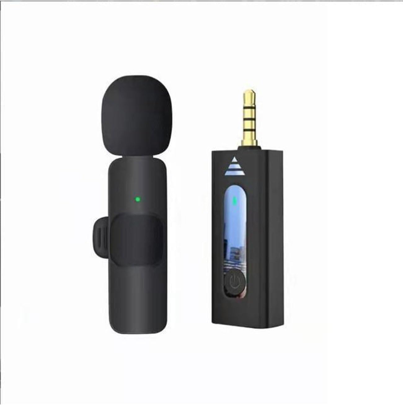 K35 Wireless Microphone Kablosuz Yaka Mikrofonu 360° Çok Yönlü Gürültü Azaltma Type-C Android Akıllı Telefon ile Uyumlu YouTube için Tablet Facebook Canlı Akış Video Kaydı Vlog Röportaj uyumlu