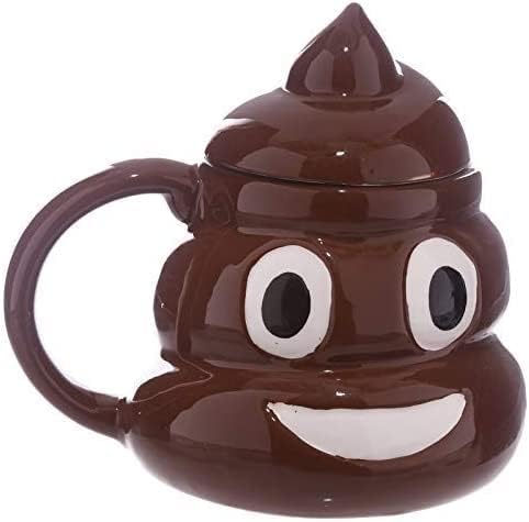 Poo Kaka Emoji Kupa Bardak Tasarım Kupa Dekoratif Hediyelik