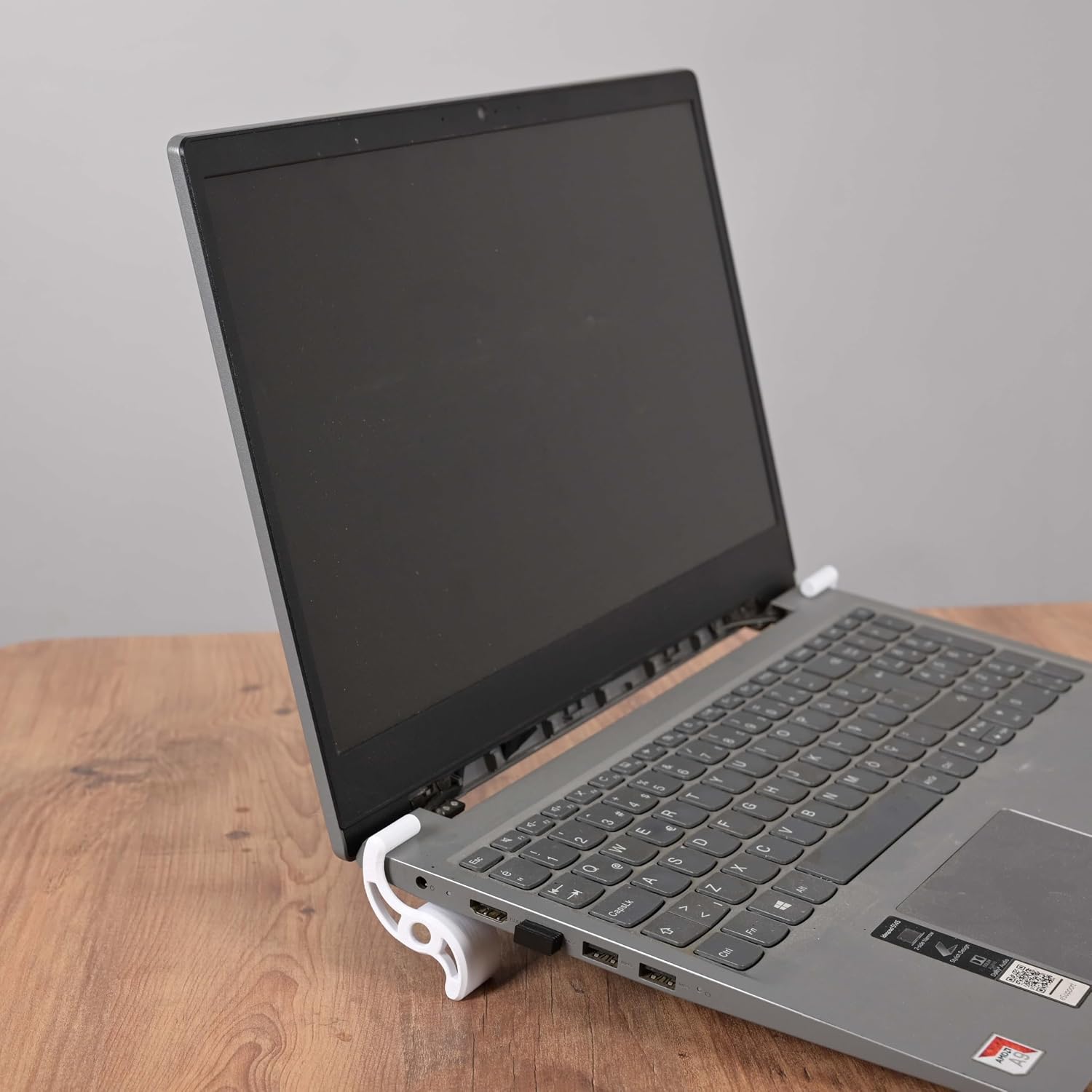 Macbook Standı Leptop Diz Üstü Bilgisayar Standı Beyaz Renk