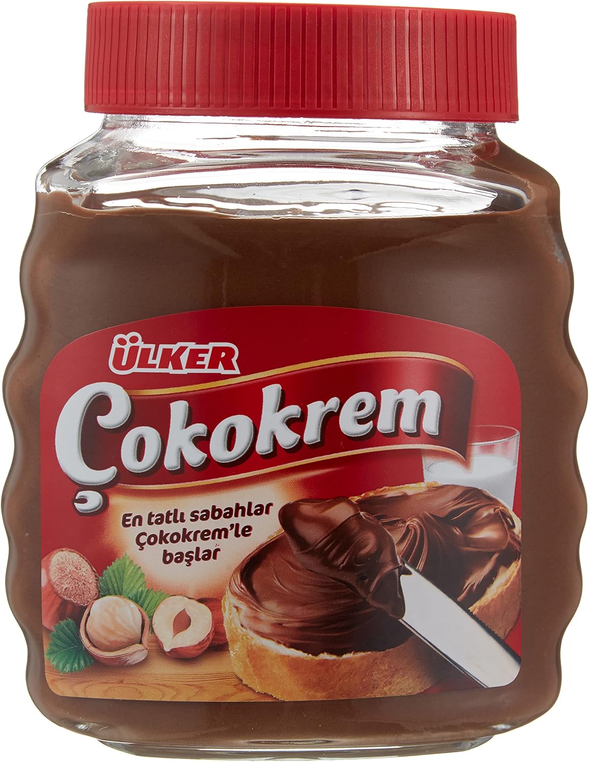 Çokokrem Cam Kavanoz 650G