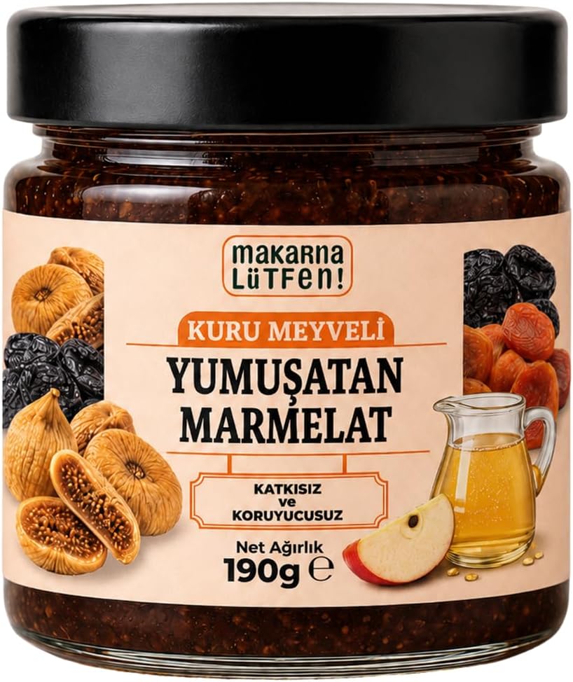 Yumuşatan Marmelat Kuru İncir-Kayısı-Erik 190 Gr