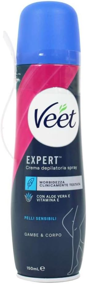 Professional Tüy Dökücü Sprey Krem Hassas Ciltler İçin 150 ML, Kadın